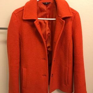 orange coat